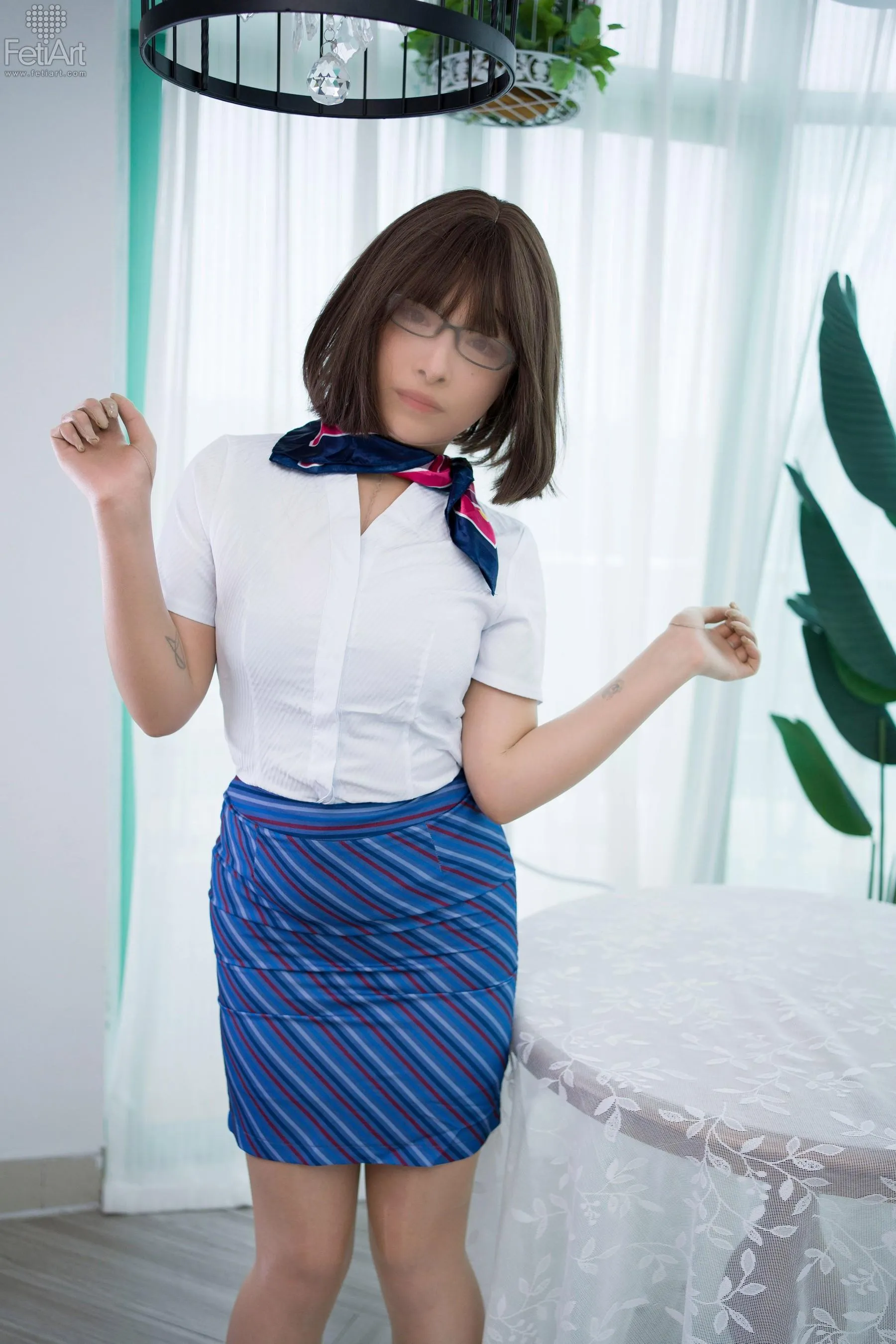 [FetiArt尚物集]NO.074 Stewardesss Special Interests [46P]插图2